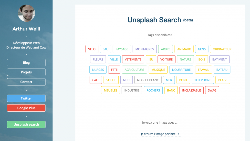 Unsplash Search